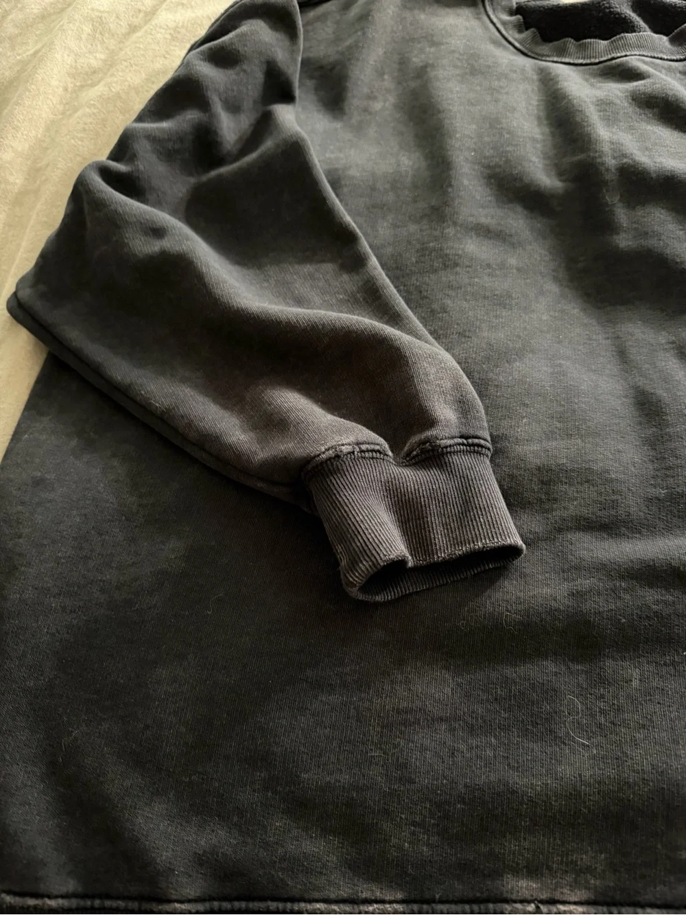 Women's Black Crewneck Sweatshirt Wild Fable - Picture 2 of 4